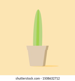 Cactus, desert plant flat icon, vector sign, Cactus colorful pictogram. Symbol, logo illustration. Flat style design