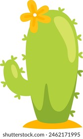 Cactus Desert Plant Vector Illustration