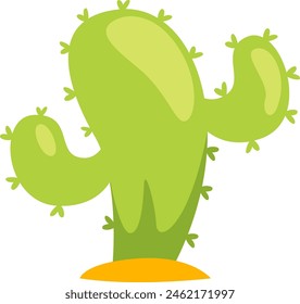 Cactus Desert Plant Vector Illustration