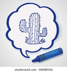 Cactus doodle
