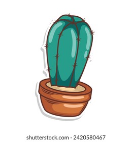 cactus doodle art illustration design
