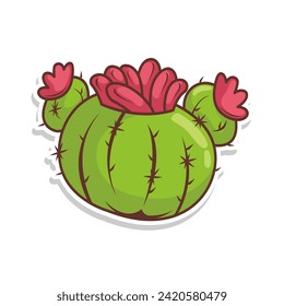 cactus doodle art illustration design