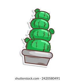 cactus doodle art illustration design