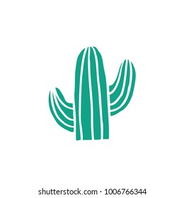 cactus doodle icon