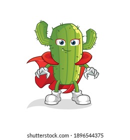 Ilustración de Cactus Dracula. vector de caracteres