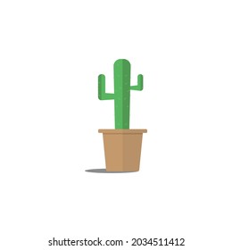 Cactus Flat Design. Vector Illustration Design 