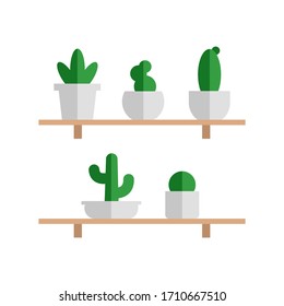 Cactus Flat Vector Illustration - EPS 10 Vector