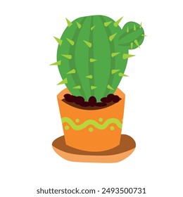 cactus in a flower pot