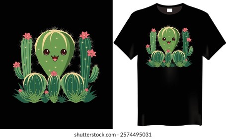 Cactus  Graphic T-Shirts Design-Trendy T-shirt Design

