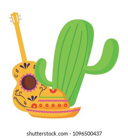 cactus and guitar design