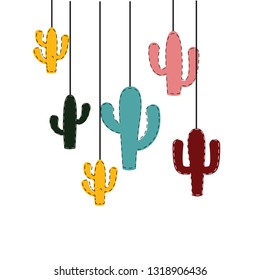 Cactus Hang Tag Decoration