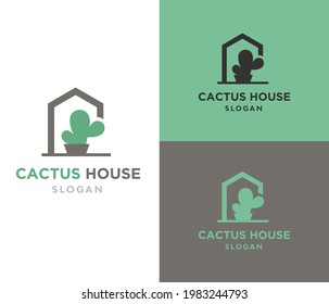 Cactus House Logo for brand name