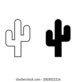 cactus icon for apps and web sites
