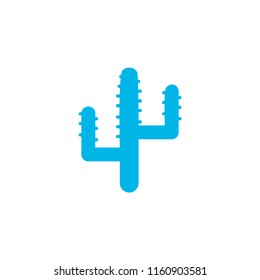 Cactus icon colored symbol. Premium quality isolated cacti element in trendy style.