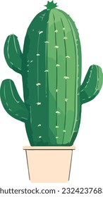 Cactus icon, icon, comic vector illustration
style, flat design , minimalist logo, minimalist icon, flat
icon