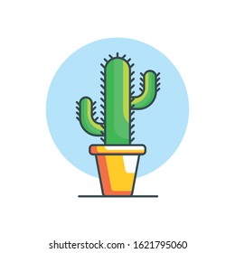 Cactus Icon Design Illustration, High quality illustrations for you and you can use these icons for any projects