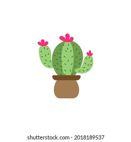 Cactus icon design template vector isolated
