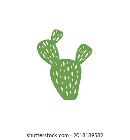 Cactus icon design template vector isolated