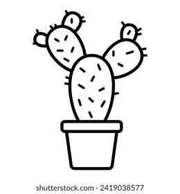Cactus icon design vector on trendy design