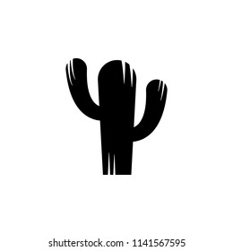 cactus icon. Element of wild west icon for mobile concept and web apps. Material style cactus icon can be used for web and mobile