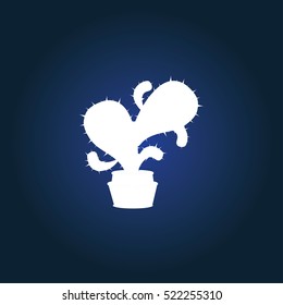 Cactus icon illustration isolated vector sign symbol