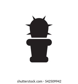 cactus icon illustration isolated vector sign symbol