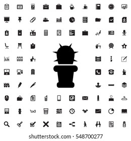 cactus icon illustration isolated vector sign symbol