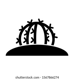 cactus icon isolated sign symbol vector illustration - high quality black style vector icons
