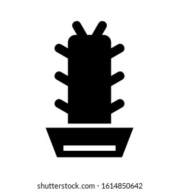 cactus icon isolated sign symbol vector illustration - high quality black style vector icons
