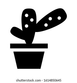 cactus icon isolated sign symbol vector illustration - high quality black style vector icons
