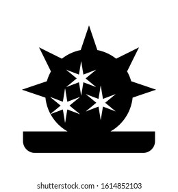 cactus icon isolated sign symbol vector illustration - high quality black style vector icons
