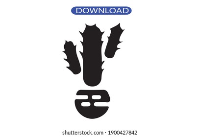 cactus icon or logo isolated sign symbol vector illustration - high quality black style vector icons.