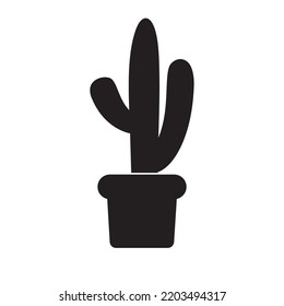 Cactus Symbol-Logo-Vorlage frei Vektorgrafik 