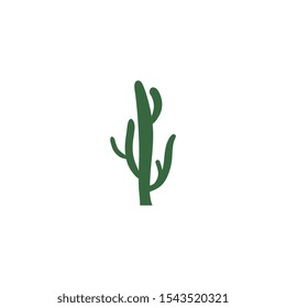 Cactus Icon Logo template vector illustration