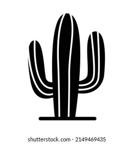 Cactus icon, plant icon vector illustration