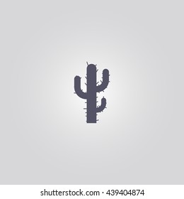 Cactus Icon. Cactus Sign