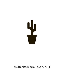 cactus icon. sign design