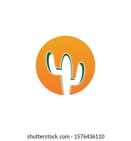 Cactus icon and symbol vector illustration