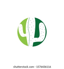 Cactus icon and symbol vector illustration
