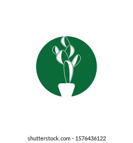 Cactus icon and symbol vector illustration
