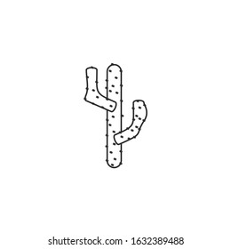 cactus Icon template color editable. cactus symbol vector sign isolated for graphic and web design.
