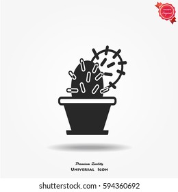Cactus icon vector
