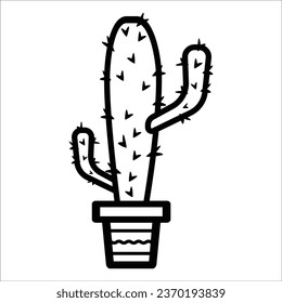 cactus icon vector design template