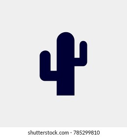 cactus icon, Vector illustration