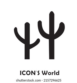 Cactus icon. Vector illustration eps10. 