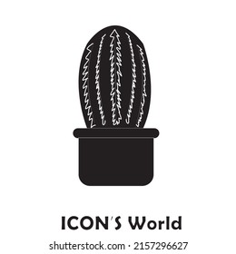 Cactus icon. Vector illustration eps10. 