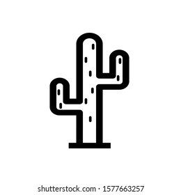 Cactus icon, vector illustration. Flat design style. vector cactus icon illustration isolated on white, cactus icon Eps10. cactus icons graphic design vector symbols.