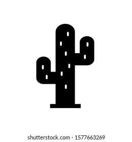 Cactus icon, vector illustration. Flat design style. vector cactus icon illustration isolated on white, cactus icon Eps10. cactus icons graphic design vector symbols.