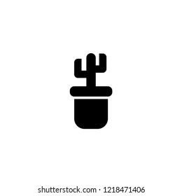 cactus icon. cactus vector illustration on white background for web and apps.