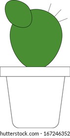 Cactus icon vector illustration plant